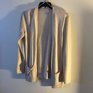 Croft & Barrow open front cardigan with pockets